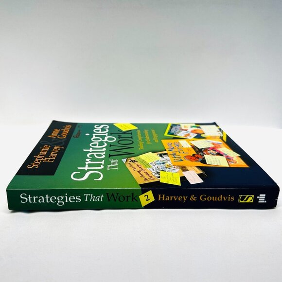 Strategies That Work: Teaching Comprehension Paperback, Stephanie Harvey - Picture 6 of 8